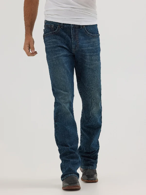Plus Size Men's Plaid Flannel Casual Shirts in Earth Tones for a Cozy Fall OutfitMen's Wrangler Rock 47 Slim Boot Cut Jean #112352764