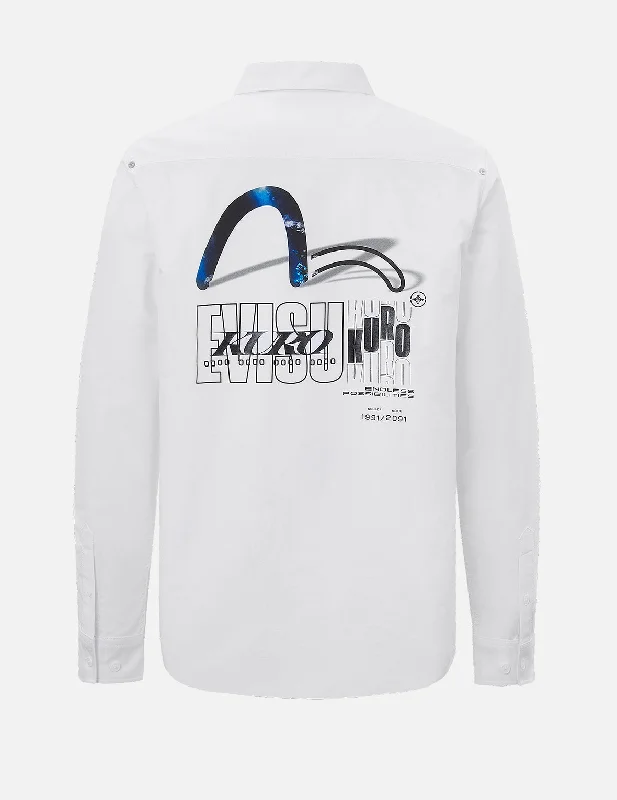 Men's Long - Line Oversized Casual Shirts in Dark Gray for a Relaxed and Modern LookDigital Photo Infused Seagull Print Oxford Shirt Men's Long - Line Oversized Casual Shirts in Dark Gray for a Relaxed and Modern LookDigital Photo Infused Seagull Print Oxford Shirt