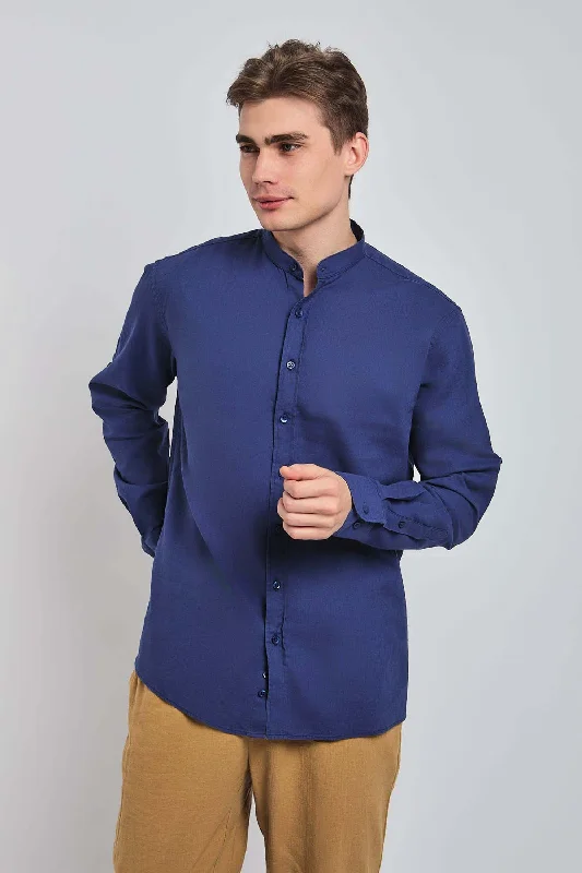 Men's Moisture - Wicking Performance Fabric Casual Shirts for Outdoor ActivitiesMen Casual Regular Fit Shirt Blue Men's Moisture - Wicking Performance Fabric Casual Shirts for Outdoor ActivitiesMen Casual Regular Fit Shirt Blue