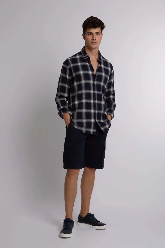 Men's Linen Blend Casual Shirts with Roll - Up Sleeves for a Summer Beach LookMen Shirt Regular Fit Cotton Long Sleeves Multicolor