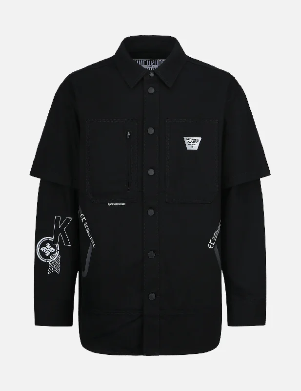 Men's Button - Down Oxford Casual Shirts in Crisp White for a Classic and Versatile StyleNeon Splash Seagull Print Denim Overshirt Men's Button - Down Oxford Casual Shirts in Crisp White for a Classic and Versatile StyleNeon Splash Seagull Print Denim Overshirt