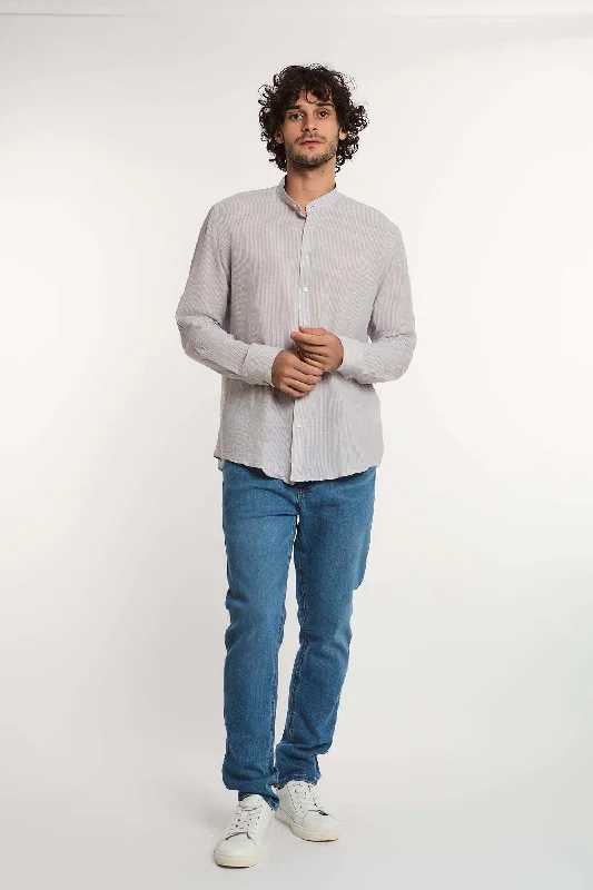 Men's Wrinkle - Resistant Polyester Blend Casual Shirts for Easy Travel and MaintenanceMen Shirt Casual Regular Fit Beige Men's Wrinkle - Resistant Polyester Blend Casual Shirts for Easy Travel and MaintenanceMen Shirt Casual Regular Fit Beige