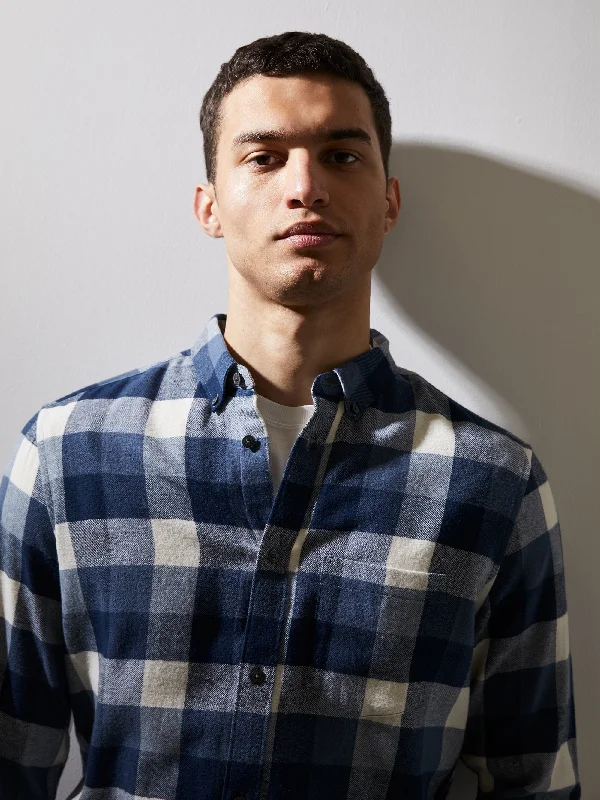 Men's Moisture - Wicking Performance Fabric Casual Shirts for Outdoor ActivitiesChecked Flannel Shirt Men's Moisture - Wicking Performance Fabric Casual Shirts for Outdoor ActivitiesChecked Flannel Shirt