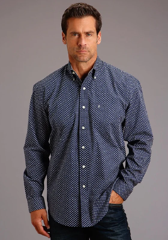 Men's Long - Line Oversized Casual Shirts in Dark Gray for a Relaxed and Modern LookStetson Mens Blue 100% Cotton Polaris Geo BD L/S 1 Pocket Shirt Men's Long - Line Oversized Casual Shirts in Dark Gray for a Relaxed and Modern LookStetson Mens Blue 100% Cotton Polaris Geo BD L/S 1 Pocket Shirt