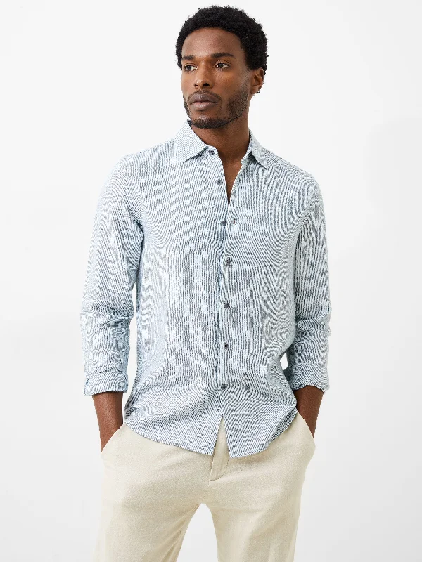 Men's Tailored Fit Checkered Casual Shirts in Multicolor for a Smart - Casual EnsembleTonal Stripe Shirt Men's Tailored Fit Checkered Casual Shirts in Multicolor for a Smart - Casual EnsembleTonal Stripe Shirt