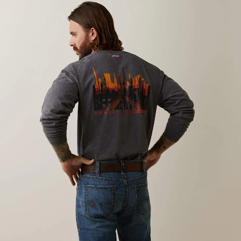 Men's Linen Blend Casual Shirts with Roll - Up Sleeves for a Summer Beach LookMen's Ariat FR Air Refinery Row Graphic Henley Shirt #10043775 Men's Linen Blend Casual Shirts with Roll - Up Sleeves for a Summer Beach LookMen's Ariat FR Air Refinery Row Graphic Henley Shirt #10043775