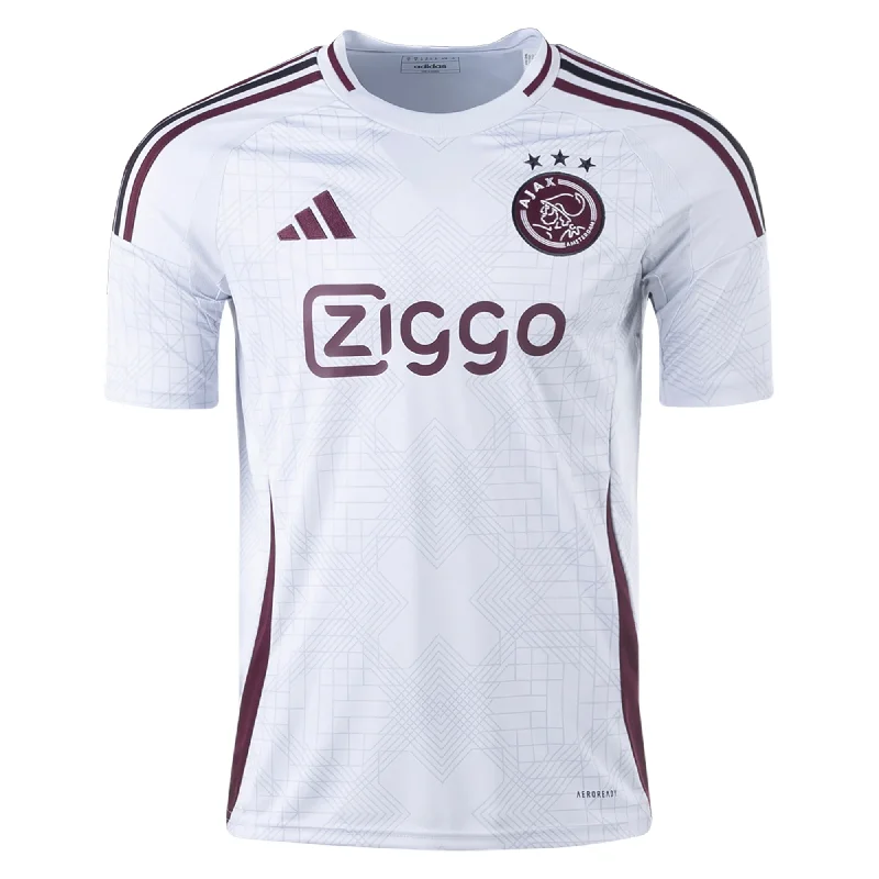 Men's Replica Hockey Jerseys of Star Players for Devoted Ice Hockey Supportersadidas Ajax Third Jersey 24/25 (Cool Grey)