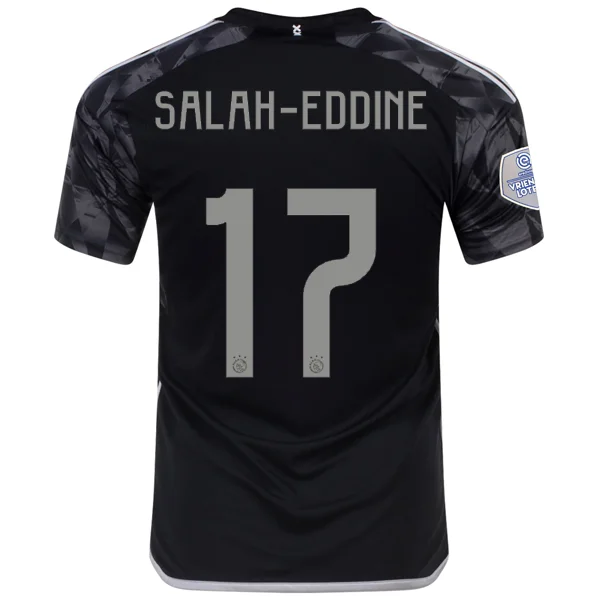 Men's Moisture - Wicking Lacrosse Jerseys with Mesh Panels for Optimal Performance on the Fieldadidas Ajax Anass Salah-Eddine Third Jersey w/ Eredivise League Patch 23/24 (Black) Men's Moisture - Wicking Lacrosse Jerseys with Mesh Panels for Optimal Performance on the Fieldadidas Ajax Anass Salah-Eddine Third Jersey w/ Eredivise League Patch 23/24 (Black)