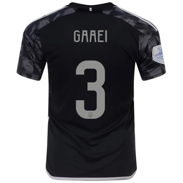 Men's Custom - Printed Baseball Jerseys with Player Names and Numbers for Personalized Styleadidas Ajax Anton Gaaei Third Jersey w/ Eredivise League Patch 23/24 (Black) Men's Custom - Printed Baseball Jerseys with Player Names and Numbers for Personalized Styleadidas Ajax Anton Gaaei Third Jersey w/ Eredivise League Patch 23/24 (Black)