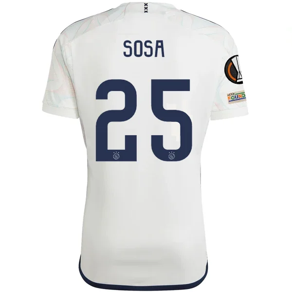 Men's Moisture - Wicking Golf Jerseys with UV Protection for Comfortable Rounds on the Courseadidas Ajax Borna Sosa Away Jersey w/ Europa League Patches 23/24 (Core White) Men's Moisture - Wicking Golf Jerseys with UV Protection for Comfortable Rounds on the Courseadidas Ajax Borna Sosa Away Jersey w/ Europa League Patches 23/24 (Core White)