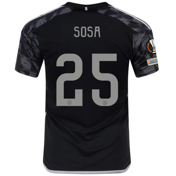 Men's Football Jerseys with Embroidered Club Badges for a Premium and Authentic Appealadidas Ajax Borna Sosa Third Jersey w/ Europa League Patches 23/24 (Black) Men's Football Jerseys with Embroidered Club Badges for a Premium and Authentic Appealadidas Ajax Borna Sosa Third Jersey w/ Europa League Patches 23/24 (Black)