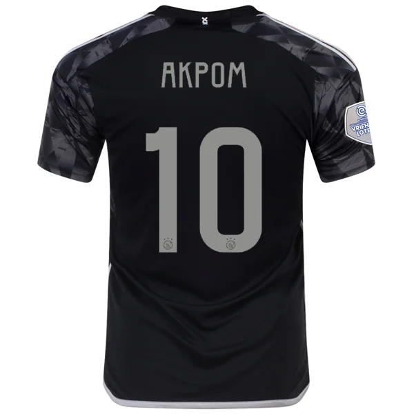 Men's Limited - Release American Football Jerseys of Rookie Stars for Early Adopters and Fansadidas Ajax Chuba Akpom Third Jersey w/ Eredivise League Patch 23/24 (Black) Men's Limited - Release American Football Jerseys of Rookie Stars for Early Adopters and Fansadidas Ajax Chuba Akpom Third Jersey w/ Eredivise League Patch 23/24 (Black)