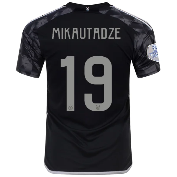 Men's Replica Hockey Jerseys of Star Players for Devoted Ice Hockey Supportersadidas Ajax Georges Mikautadze Third Jersey w/ Eredivise League Patch 23/24 (Black) Men's Replica Hockey Jerseys of Star Players for Devoted Ice Hockey Supportersadidas Ajax Georges Mikautadze Third Jersey w/ Eredivise League Patch 23/24 (Black)