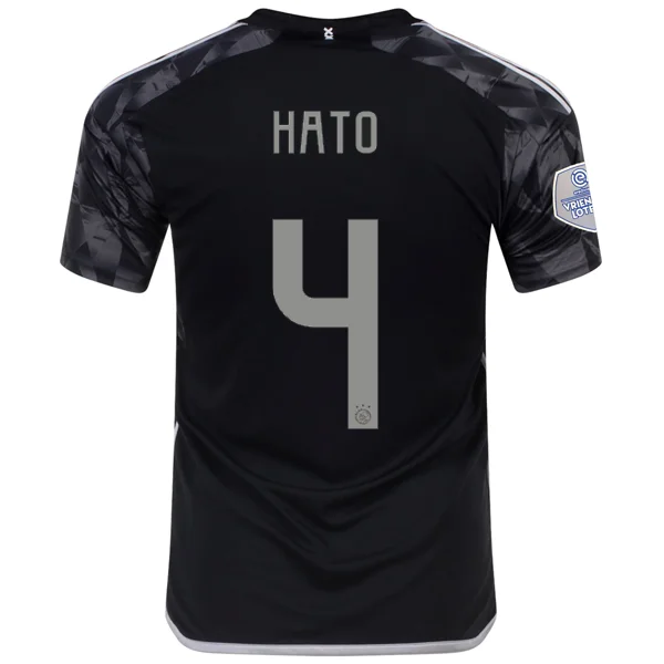 Men's Limited - Release American Football Jerseys of Rookie Stars for Early Adopters and Fansadidas Ajax Jorrel Hato Third Jersey w/ Eredivise League Patch 23/24 (Black)