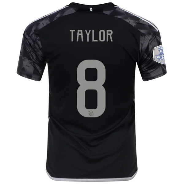 Men's Limited - Release American Football Jerseys of Rookie Stars for Early Adopters and Fansadidas Ajax Kenneth Taylor Third Jersey w/ Eredivise League Patch 23/24 (Black) Men's Limited - Release American Football Jerseys of Rookie Stars for Early Adopters and Fansadidas Ajax Kenneth Taylor Third Jersey w/ Eredivise League Patch 23/24 (Black)