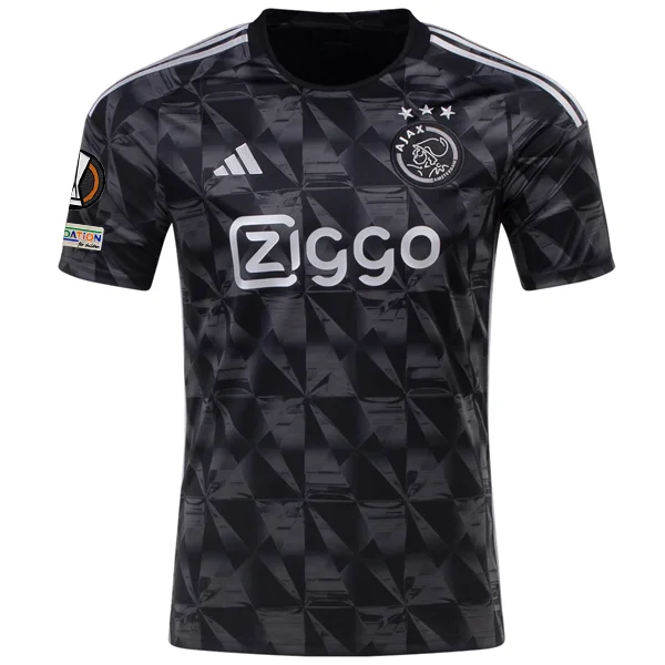 Men's NBA Authentic Team Jerseys in Official Team Colors for True Basketball Fansadidas Ajax Third Jersey w/ Europa League Patches 23/24 (Black) Men's NBA Authentic Team Jerseys in Official Team Colors for True Basketball Fansadidas Ajax Third Jersey w/ Europa League Patches 23/24 (Black)