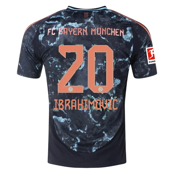 Men's Limited - Release American Football Jerseys of Rookie Stars for Early Adopters and Fansadidas Bayern Munich Arijon Ibrahimović Away Jersey w/ Bundesliga Patch 24/25 (Black/Copper/Blue) Men's Limited - Release American Football Jerseys of Rookie Stars for Early Adopters and Fansadidas Bayern Munich Arijon Ibrahimović Away Jersey w/ Bundesliga Patch 24/25 (Black/Copper/Blue)