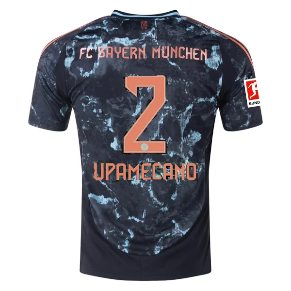 Men's Cycling Jerseys with Reflective Stripes for Safe and Stylish Rides at Nightadidas Bayern Munich Dayot Upamecano Away Jersey w/ Bundesliga Patch 24/25 (Black/Copper/Blue) Men's Cycling Jerseys with Reflective Stripes for Safe and Stylish Rides at Nightadidas Bayern Munich Dayot Upamecano Away Jersey w/ Bundesliga Patch 24/25 (Black/Copper/Blue)