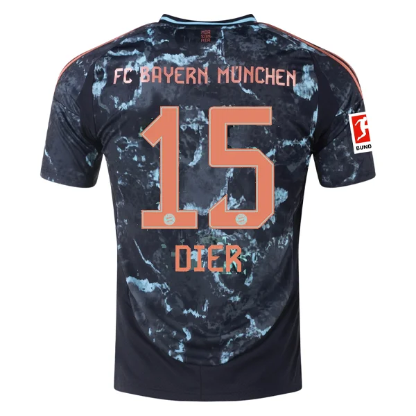 Men's Limited - Release American Football Jerseys of Rookie Stars for Early Adopters and Fansadidas Bayern Munich Eric Dier Away Jersey w/ Bundesliga Patch 24/25 (Black/Copper/Blue) Men's Limited - Release American Football Jerseys of Rookie Stars for Early Adopters and Fansadidas Bayern Munich Eric Dier Away Jersey w/ Bundesliga Patch 24/25 (Black/Copper/Blue)