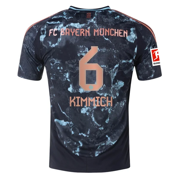 Men's Cycling Jerseys with Reflective Stripes for Safe and Stylish Rides at Nightadidas Bayern Munich Joshua Kimmich Away Jersey w/ Bundesliga Patch 24/25 (Black/Copper/Blue) Men's Cycling Jerseys with Reflective Stripes for Safe and Stylish Rides at Nightadidas Bayern Munich Joshua Kimmich Away Jersey w/ Bundesliga Patch 24/25 (Black/Copper/Blue)
