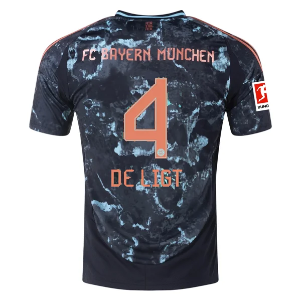 Men's Basketball Jerseys in Sleeveless Design for Enhanced Mobility on the Courtadidas Bayern Munich Matthijs de Ligt Away Jersey w/ Bundesliga Patch 24/25 (Black/Copper/Blue) Men's Basketball Jerseys in Sleeveless Design for Enhanced Mobility on the Courtadidas Bayern Munich Matthijs de Ligt Away Jersey w/ Bundesliga Patch 24/25 (Black/Copper/Blue)