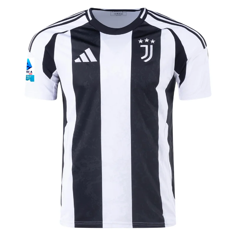 Men's Moisture - Wicking Lacrosse Jerseys with Mesh Panels for Optimal Performance on the Fieldadidas Juventus Home Jersey w/ Serie A Patch 24/25 (White/Black) Men's Moisture - Wicking Lacrosse Jerseys with Mesh Panels for Optimal Performance on the Fieldadidas Juventus Home Jersey w/ Serie A Patch 24/25 (White/Black)