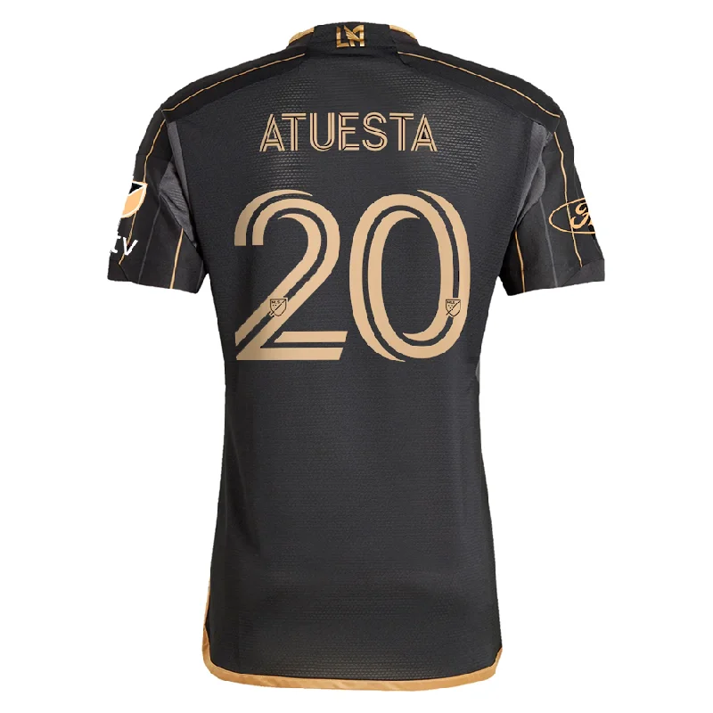 Men's Custom - Printed Baseball Jerseys with Player Names and Numbers for Personalized Styleadidas LAFC Eduard Atuesta Home Jersey w/ MLS + Apple TV + Ford Patches 24/25 (Black/Gold) Men's Custom - Printed Baseball Jerseys with Player Names and Numbers for Personalized Styleadidas LAFC Eduard Atuesta Home Jersey w/ MLS + Apple TV + Ford Patches 24/25 (Black/Gold)