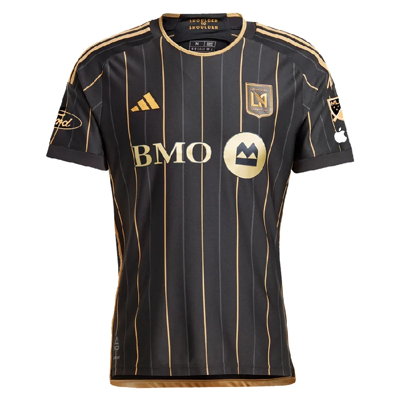 Men's Moisture - Wicking Golf Jerseys with UV Protection for Comfortable Rounds on the Courseadidas LAFC Home Jersey w/ MLS + Apple TV + Ford Patches 24/25 (Black/Gold) Men's Moisture - Wicking Golf Jerseys with UV Protection for Comfortable Rounds on the Courseadidas LAFC Home Jersey w/ MLS + Apple TV + Ford Patches 24/25 (Black/Gold)