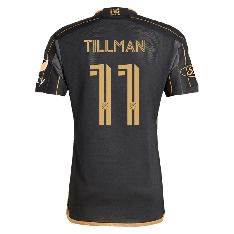 Men's Moisture - Wicking Golf Jerseys with UV Protection for Comfortable Rounds on the Courseadidas LAFC Timothy Tillman Home Jersey w/ MLS + Apple TV + Ford Patches 24/25 (Black/Gold) Men's Moisture - Wicking Golf Jerseys with UV Protection for Comfortable Rounds on the Courseadidas LAFC Timothy Tillman Home Jersey w/ MLS + Apple TV + Ford Patches 24/25 (Black/Gold)