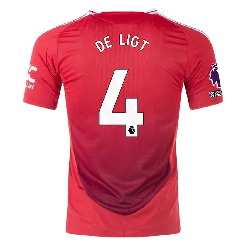 Men's Breathable Polyester Running Jerseys in Bright Neon Colors for High - Visibility Workoutsadidas Manchester United Authentic Matthijs De Ligt Home Jersey w/ EPL + No Room For Racism Patches 24/25 (MUFC Red/Bright Red) Men's Breathable Polyester Running Jerseys in Bright Neon Colors for High - Visibility Workoutsadidas Manchester United Authentic Matthijs De Ligt Home Jersey w/ EPL + No Room For Racism Patches 24/25 (MUFC Red/Bright Red)