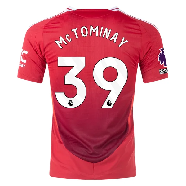 Men's Limited - Edition Cricket Jerseys Commemorating Historic Matches for Die - Hard Cricket Loversadidas Manchester United Authentic Scott McTominay Home Jersey w/ EPL + No Room For Racism Patches 24/25 (MUFC Red/Bright Red) Men's Limited - Edition Cricket Jerseys Commemorating Historic Matches for Die - Hard Cricket Loversadidas Manchester United Authentic Scott McTominay Home Jersey w/ EPL + No Room For Racism Patches 24/25 (MUFC Red/Bright Red)