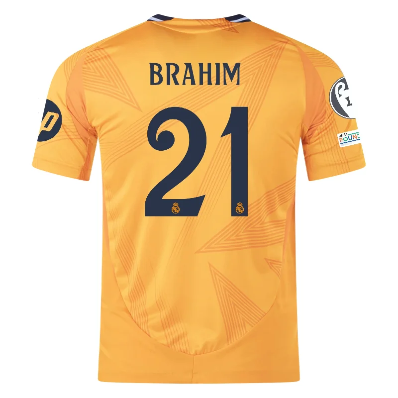 Men's Replica Hockey Jerseys of Star Players for Devoted Ice Hockey Supportersadidas Real Madrid Authentic Brahim Diaz Away Jersey w/ Champions League Patches 24/25 (Crew Orange) Men's Replica Hockey Jerseys of Star Players for Devoted Ice Hockey Supportersadidas Real Madrid Authentic Brahim Diaz Away Jersey w/ Champions League Patches 24/25 (Crew Orange)