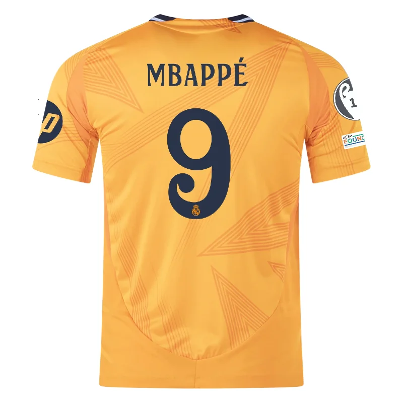 Men's Moisture - Wicking Lacrosse Jerseys with Mesh Panels for Optimal Performance on the Fieldadidas Real Madrid Authentic Kylian Mbappe Away Jersey w/ Champions League Patches 24/25 (Crew Orange) Men's Moisture - Wicking Lacrosse Jerseys with Mesh Panels for Optimal Performance on the Fieldadidas Real Madrid Authentic Kylian Mbappe Away Jersey w/ Champions League Patches 24/25 (Crew Orange)