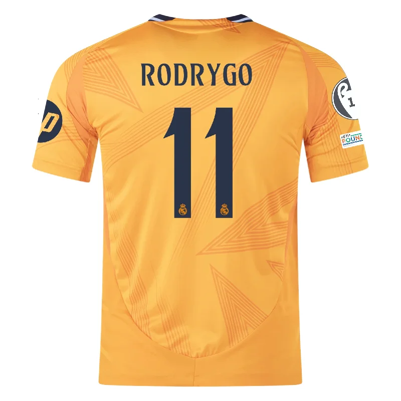 Men's Throwback Tennis Jerseys Inspired by Iconic Matches and Playersadidas Real Madrid Authentic Rodrygo Away Jersey w/ Champions League Patches 24/25 (Crew Orange) Men's Throwback Tennis Jerseys Inspired by Iconic Matches and Playersadidas Real Madrid Authentic Rodrygo Away Jersey w/ Champions League Patches 24/25 (Crew Orange)