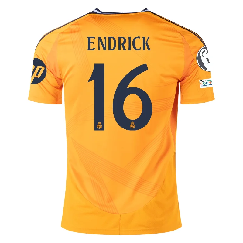 Men's Moisture - Wicking Golf Jerseys with UV Protection for Comfortable Rounds on the Courseadidas Real Madrid Endrick Away Jersey w/ Champions League Patches 24/25 (Crew Orange) Men's Moisture - Wicking Golf Jerseys with UV Protection for Comfortable Rounds on the Courseadidas Real Madrid Endrick Away Jersey w/ Champions League Patches 24/25 (Crew Orange)