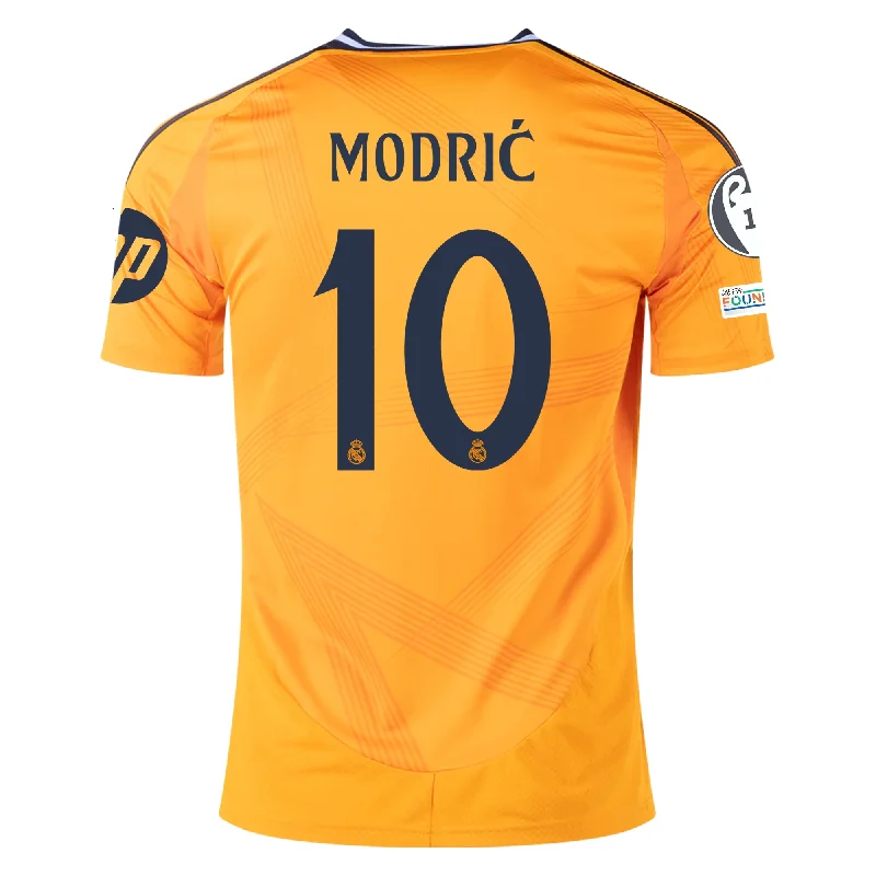 Men's Retro Soccer Jerseys of Famous Clubs from the 90s for Nostalgic Football Enthusiastsadidas Real Madrid Luka Modric Away Jersey w/ Champions League Patches 24/25 (Crew Orange) Men's Retro Soccer Jerseys of Famous Clubs from the 90s for Nostalgic Football Enthusiastsadidas Real Madrid Luka Modric Away Jersey w/ Champions League Patches 24/25 (Crew Orange)