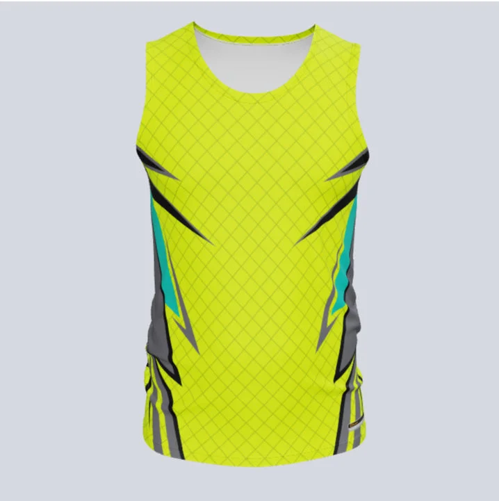 Men's Moisture - Wicking Lacrosse Jerseys with Mesh Panels for Optimal Performance on the FieldCustom Fitted Track Singlet Hawk Jersey Men's Moisture - Wicking Lacrosse Jerseys with Mesh Panels for Optimal Performance on the FieldCustom Fitted Track Singlet Hawk Jersey