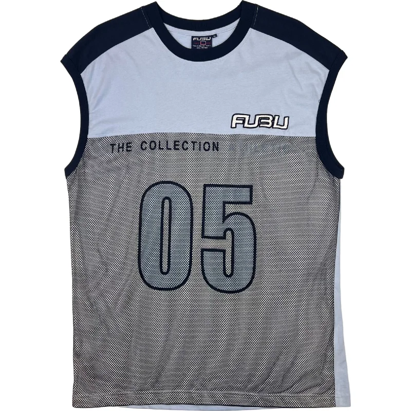 Men's Throwback Rugby Jerseys of Historic Matches and Teams for Rugby History BuffsFUBU The Collection Jersey '05' Blue Men's Throwback Rugby Jerseys of Historic Matches and Teams for Rugby History BuffsFUBU The Collection Jersey '05' Blue