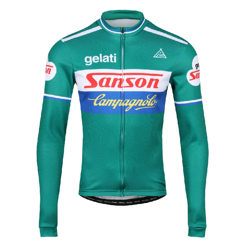 Men's Throwback Tennis Jerseys Inspired by Iconic Matches and PlayersGelati Sanson Campagnolo Retro Long Sleeve Jersey Men's Throwback Tennis Jerseys Inspired by Iconic Matches and PlayersGelati Sanson Campagnolo Retro Long Sleeve Jersey