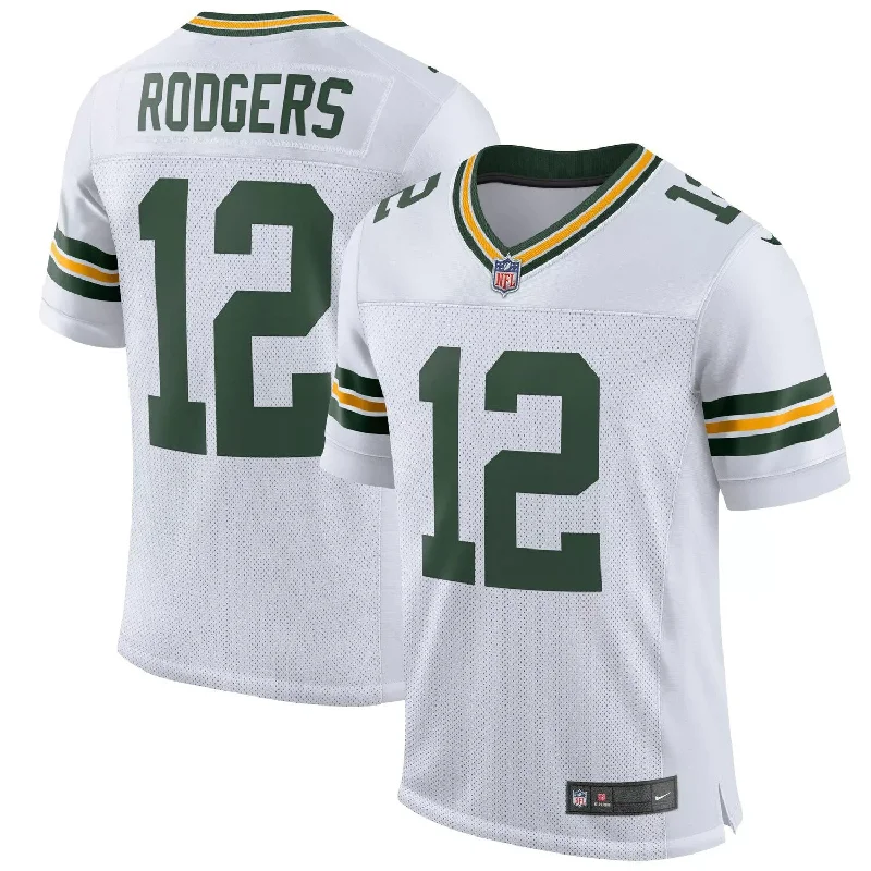 Men's Moisture - Wicking Lacrosse Jerseys with Mesh Panels for Optimal Performance on the FieldGreen Bay Packers Aaron Rodgers #12 Elite Away Jersey Men's Moisture - Wicking Lacrosse Jerseys with Mesh Panels for Optimal Performance on the FieldGreen Bay Packers Aaron Rodgers #12 Elite Away Jersey