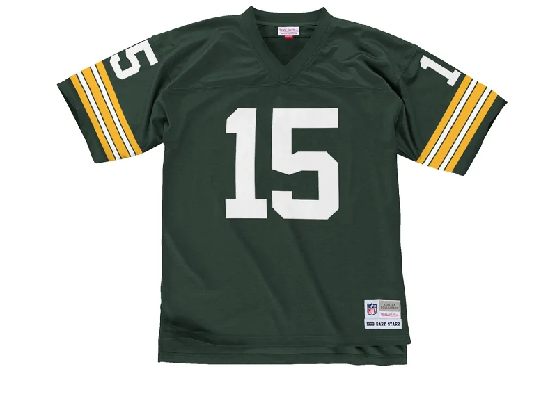 Men's Retro Hockey Jerseys with Classic Stripes and Logos for a Nostalgic Hockey AestheticGreen Bay Packers Bart Starr 1969 Green Replica Jersey Men's Retro Hockey Jerseys with Classic Stripes and Logos for a Nostalgic Hockey AestheticGreen Bay Packers Bart Starr 1969 Green Replica Jersey