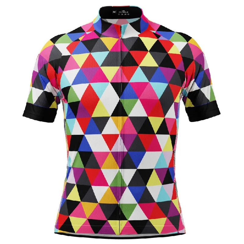 Men's Limited - Release American Football Jerseys of Rookie Stars for Early Adopters and FansMen's High Viz Color Triangles Short Sleeve Cycling Jersey Men's Limited - Release American Football Jerseys of Rookie Stars for Early Adopters and FansMen's High Viz Color Triangles Short Sleeve Cycling Jersey
