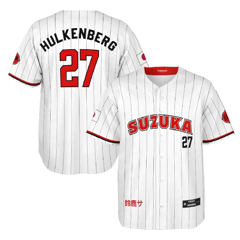Men's Replica Hockey Jerseys of Star Players for Devoted Ice Hockey SupportersHulkenberg - Suzuka City Jersey Men's Replica Hockey Jerseys of Star Players for Devoted Ice Hockey SupportersHulkenberg - Suzuka City Jersey
