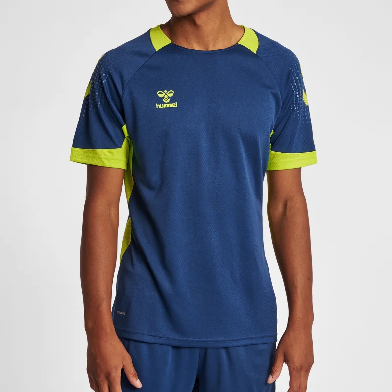 Men's Moisture - Wicking Golf Jerseys with UV Protection for Comfortable Rounds on the CourseHummel Lead Jersey Men's Moisture - Wicking Golf Jerseys with UV Protection for Comfortable Rounds on the CourseHummel Lead Jersey