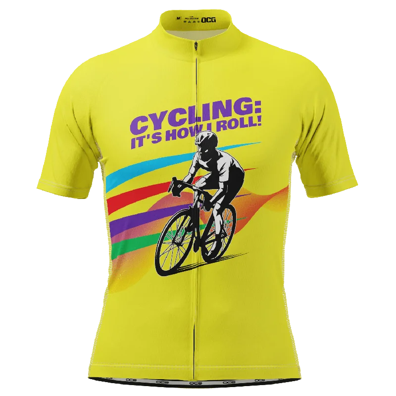 Men's Replica Hockey Jerseys of Star Players for Devoted Ice Hockey SupportersMen's Cycling: It's How I Roll! Short Sleeve Cycling Jersey Men's Replica Hockey Jerseys of Star Players for Devoted Ice Hockey SupportersMen's Cycling: It's How I Roll! Short Sleeve Cycling Jersey