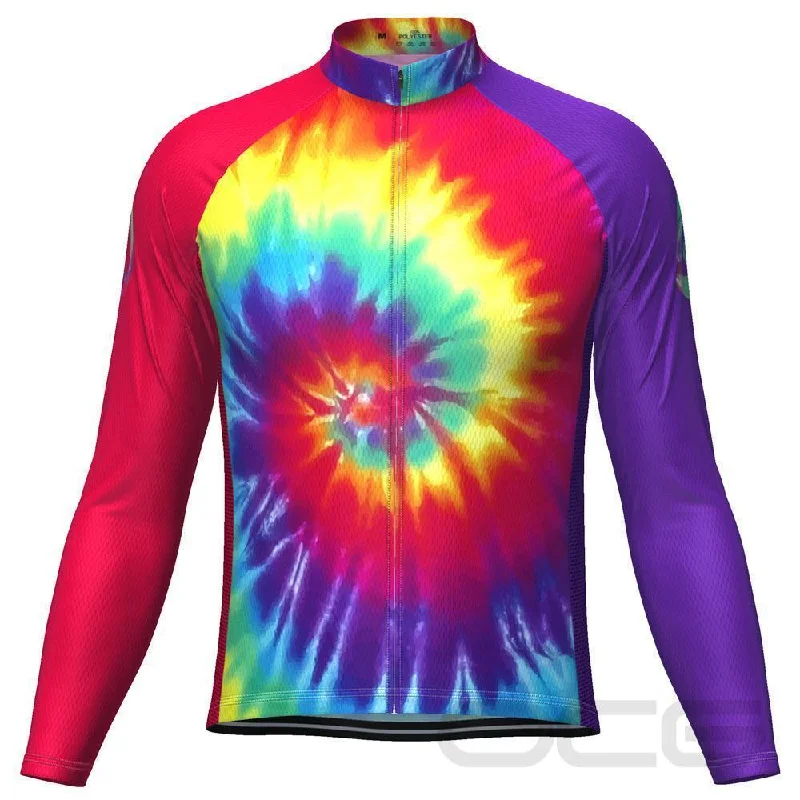 Men's Custom - Embroidered Volleyball Jerseys for Team Uniforms or Personalized GearMen's Tie Dye Long Sleeve Cycling Jersey Men's Custom - Embroidered Volleyball Jerseys for Team Uniforms or Personalized GearMen's Tie Dye Long Sleeve Cycling Jersey