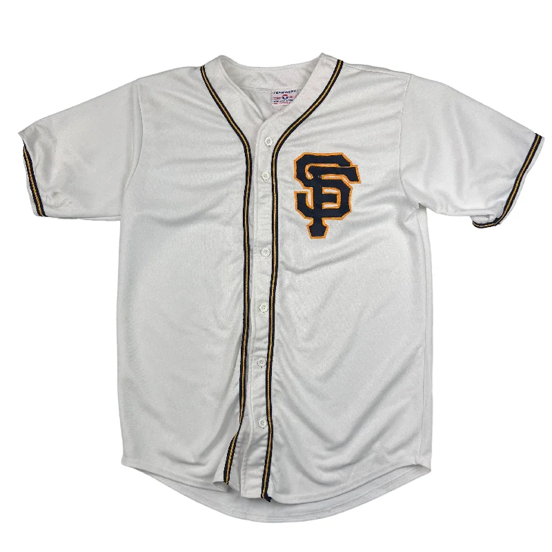 Men's Retro Soccer Jerseys of Famous Clubs from the 90s for Nostalgic Football EnthusiastsMLB San Francisco Giants Baseball Jersey "40" White Men's Retro Soccer Jerseys of Famous Clubs from the 90s for Nostalgic Football EnthusiastsMLB San Francisco Giants Baseball Jersey "40" White