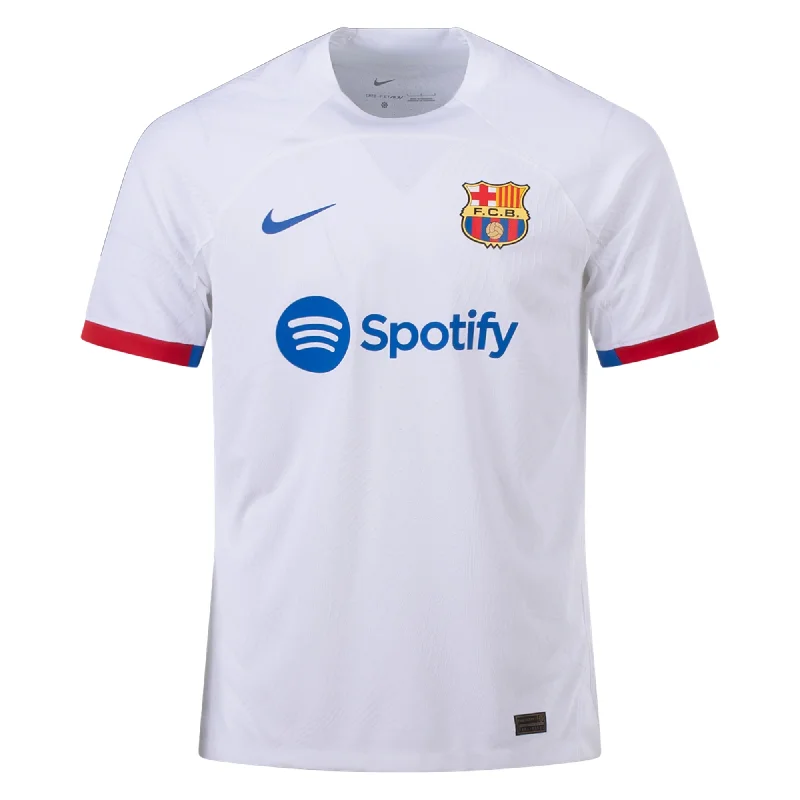 Men's Football Jerseys with Embroidered Club Badges for a Premium and Authentic AppealNike Barcelona Vaporknit Match Away Jersey 23/24 (White/Royal Blue) Men's Football Jerseys with Embroidered Club Badges for a Premium and Authentic AppealNike Barcelona Vaporknit Match Away Jersey 23/24 (White/Royal Blue)