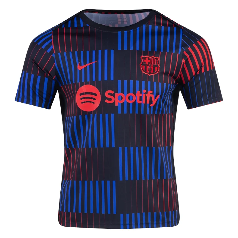 Men's Sustainable Organic Cotton Rugby Jerseys for Eco - Conscious Sports EnthusiastsNike Barcelona Prematch Away Jersey 24/25 (Black/University Red) Men's Sustainable Organic Cotton Rugby Jerseys for Eco - Conscious Sports EnthusiastsNike Barcelona Prematch Away Jersey 24/25 (Black/University Red)