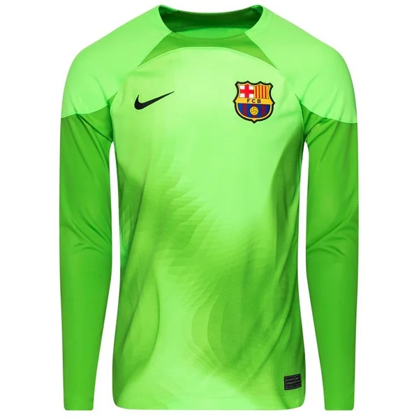 Men's Moisture - Wicking Lacrosse Jerseys with Mesh Panels for Optimal Performance on the FieldNike Barcelona Goalkeeper Jersey 22/23 (Green Strike) Men's Moisture - Wicking Lacrosse Jerseys with Mesh Panels for Optimal Performance on the FieldNike Barcelona Goalkeeper Jersey 22/23 (Green Strike)